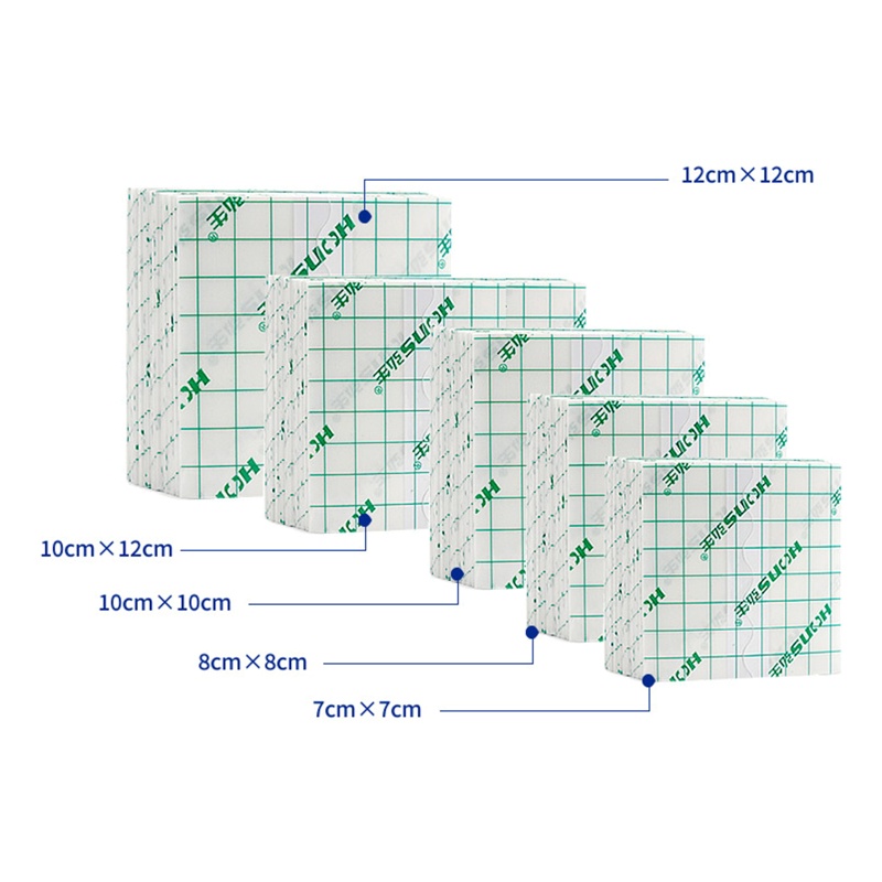 Bộ 10 Cuộn Băng Keo PU Dán Vết Thương Thoải Mái