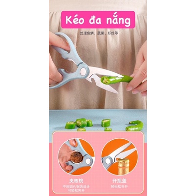 bộ dao keo thớt 7 món