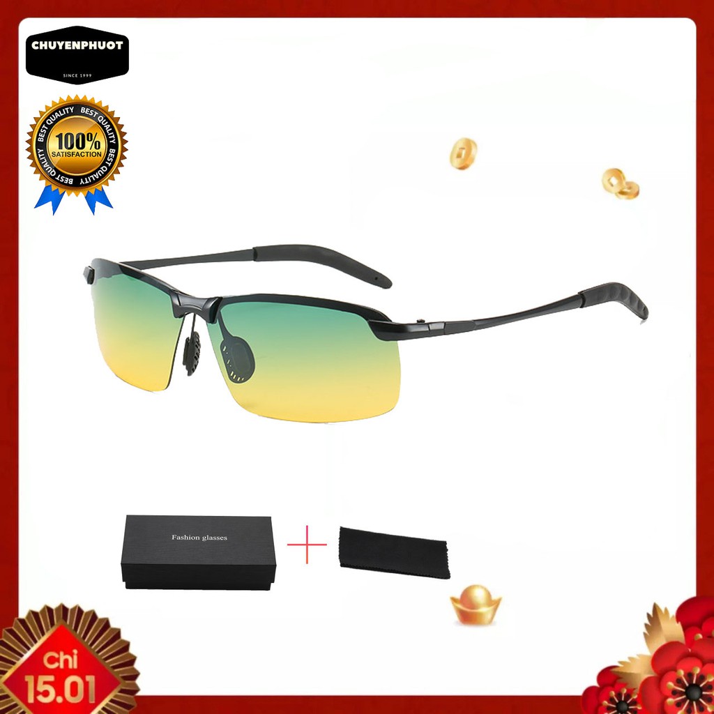 KÍNH PHÂN CỰC POLARIZED ĐI ĐÊM ĐI NGÀY CHỐNG TIA UV 3043