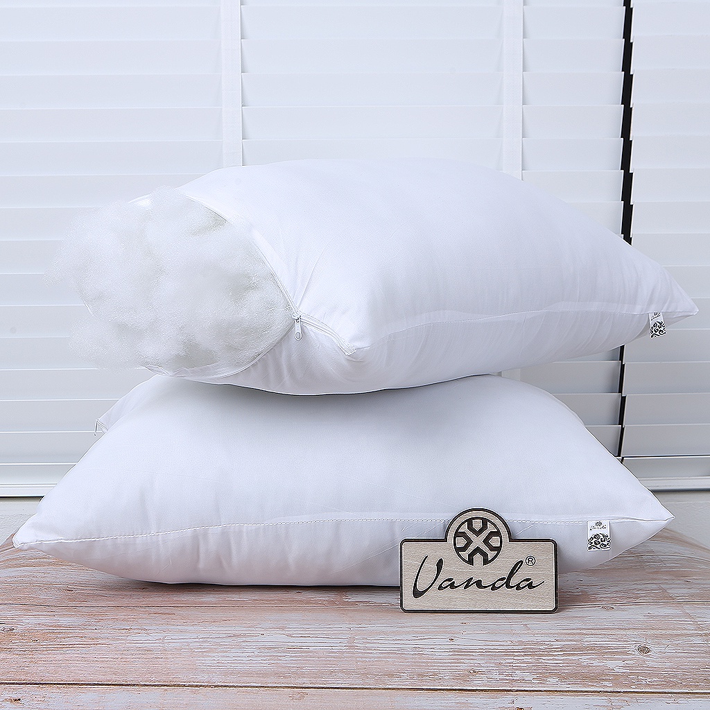 Ruột gối đầu bông gòn cao cấp VANDA Lõi bông kháng khuẩn nhiều kích thước