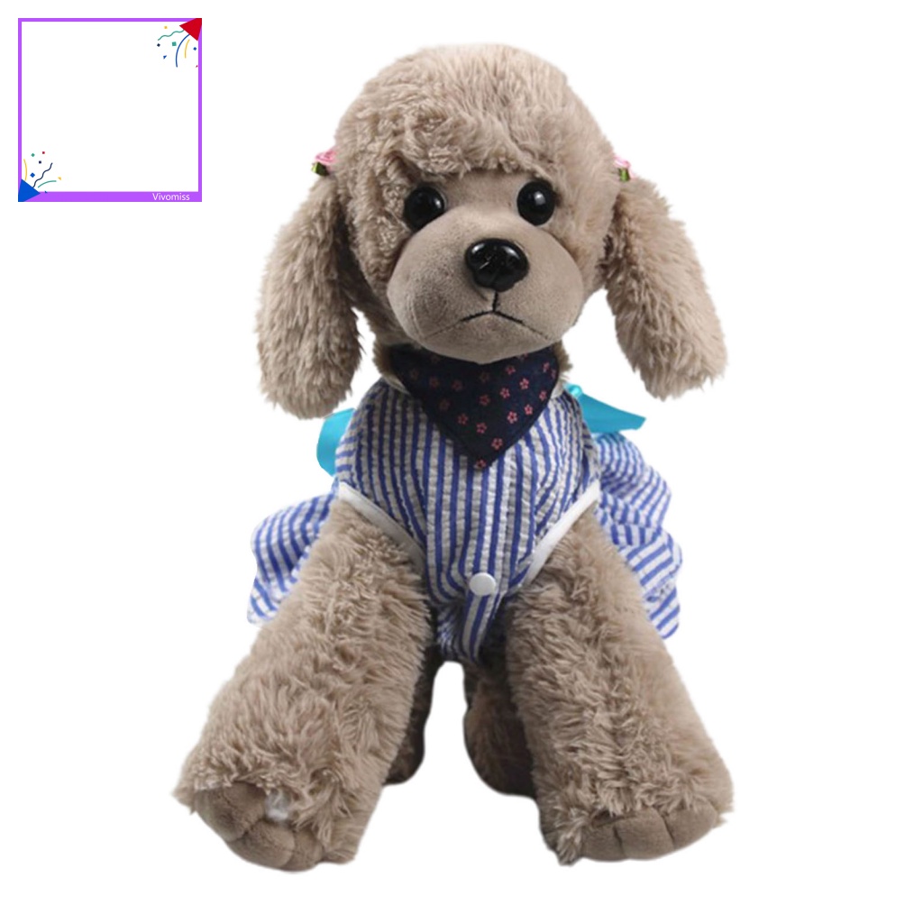 Váy Kẻ Sọc Đáng Yêu Cho Thú Cưng