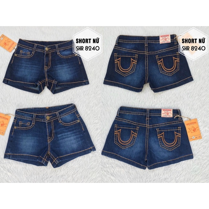 QUẦN SHORT JEANS NỮ ĐẸP THỜI TRANG CHỈ NỔI ÔNG ĐỊA