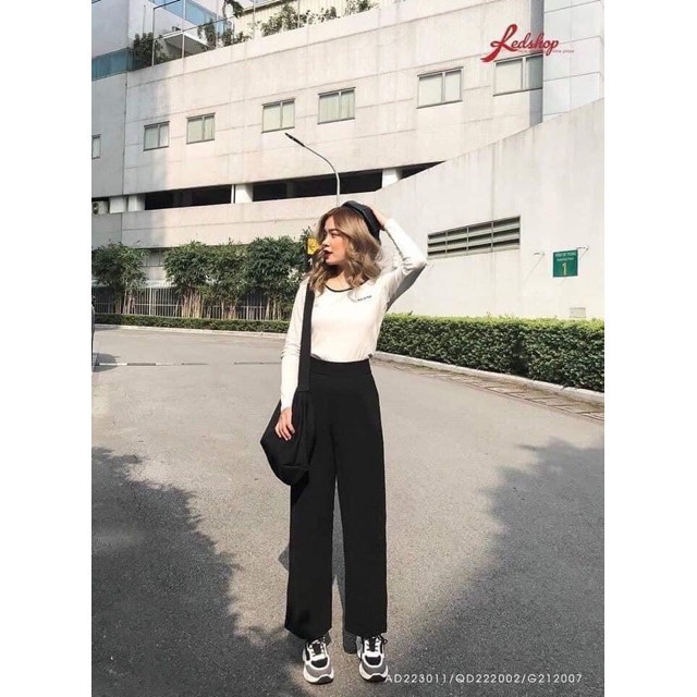 QUẦN ỐNG SUÔNG -QUẦN ỐNG RỘNG-QUẦN TÂY SUÔNG HÀN QUỐC 94CM (ảnh thật/sẵn). (hàng có sẵn) | BigBuy360 - bigbuy360.vn