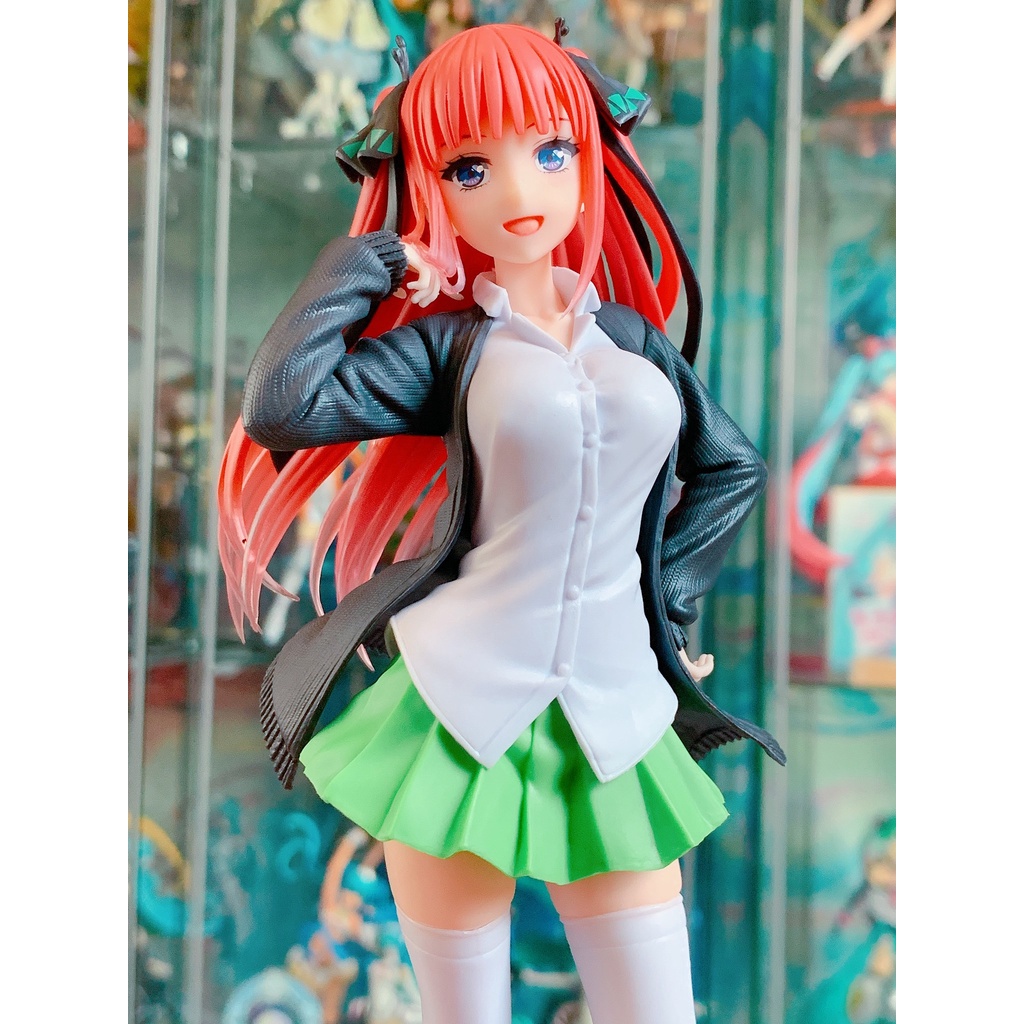 VIDEO [ Ora Ora ] [ Hàng Có Sẵn ] Mô Hình Figure Chính Hãng Nakano Nino áo đồn phục - Gotoubun no Hanayome