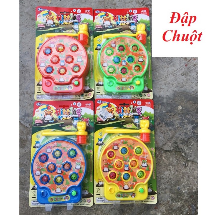 Đồ Chơi Câu Cá Và Đập Chuột Cho Bé 4 Loại Lựa Chọn, Nhựa Cao Cấp, Màu Sắc Đa Dạng, Phát Nhạc Cao Cấp - MEOMEOSHOP2021