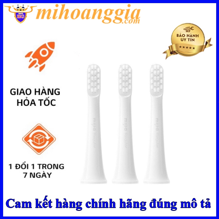 HOẢ TỐC | Đầu bàn chải thay thế bàn chải điện XIAOMI T100 | T300 | BETC01 | Đầu bàn chải XIAOMI | MIHOANGGIA