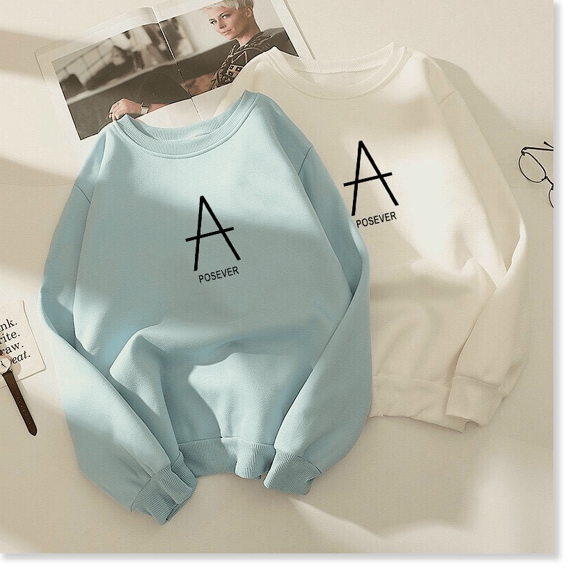 Áo khoác nỉ cổ tròn Posever cực đẹp , phong cách hàn , 2021 KME FASHION