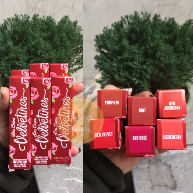 Son Limecrime màu red velvet