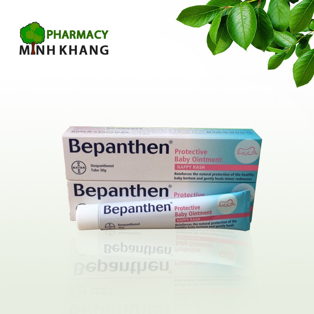 [HÀNG CHÍNH HÃNG] Kem Chống Hăm Tã Bepanthen Balm (Tuýp 100g - 30g)