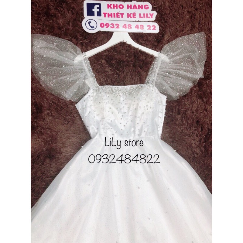 Ảnh và video thật 1000%  ( đầm công chúa )