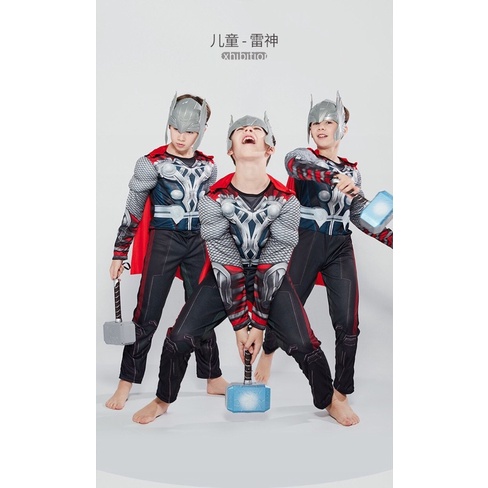 Trang phục quần áo Thor(thần sấm)
