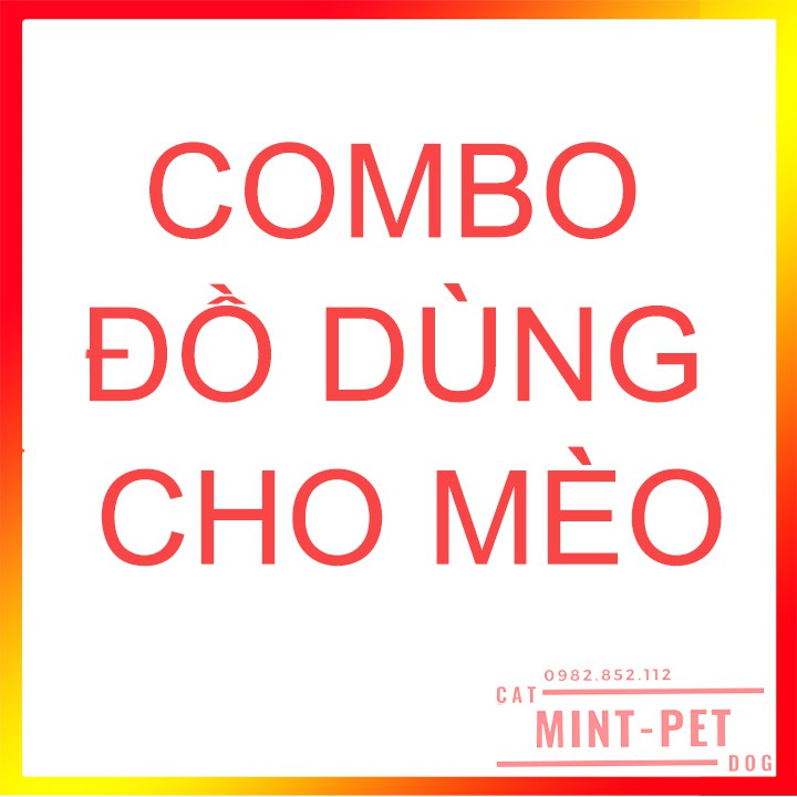 Combo đồ dùng cho mèo