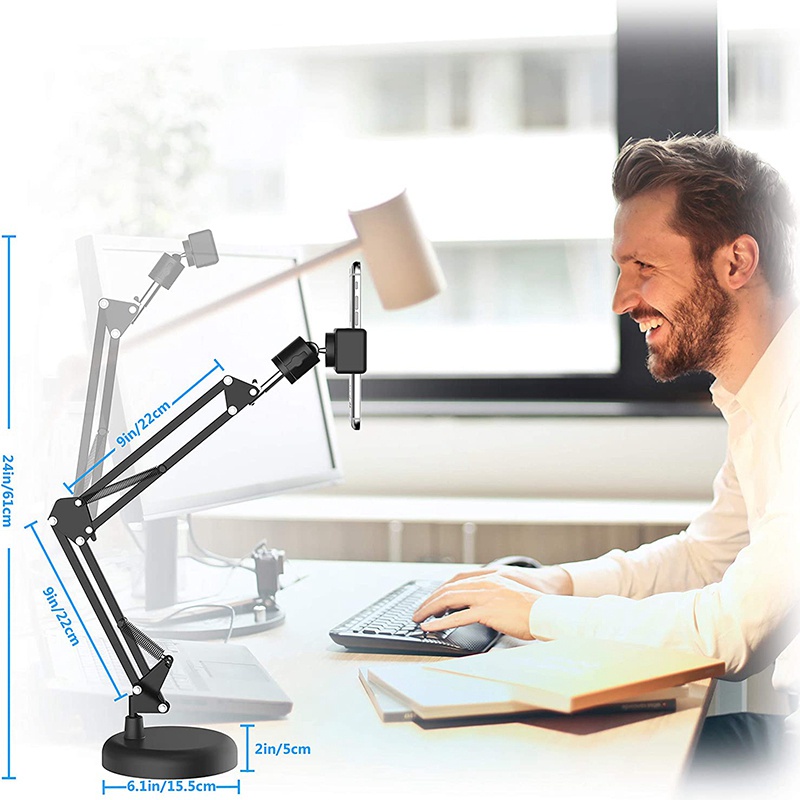 Giá đỡ webcam để bàn kèm kéo nâng cấp cho Logitech | BigBuy360 - bigbuy360.vn