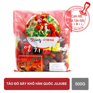 Táo đỏ sấy khô hàn quốc jujube 500g