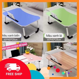 [Mã LIFEBKM1 giảm 10% tối đa 1 triệu đơn từ 500k] [FREE SHIP] Bàn học gấp gọn thông minh có khe cắm điện thoại