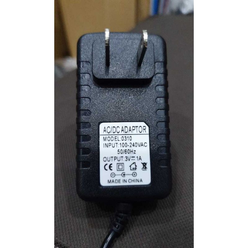 Bộ Sạc Điện AC/DC 3v - 1A Chuôi Lớn (Bảo Hành 1 Đổi 1 12 Tháng), Adapter Chuyển Điện DC 3v - 1a.(Ảnh thật)