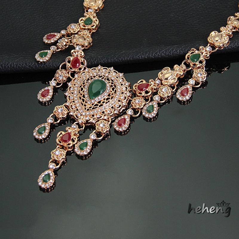 Bộ Trang Sức 4 Món Mặt Hình Giọt Nước Thời Trang Cho Nữ