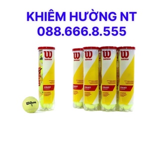 Banh Tennis Wilson đỏ “3 trái” Và Wison Đỏ & Đen (4 trái)