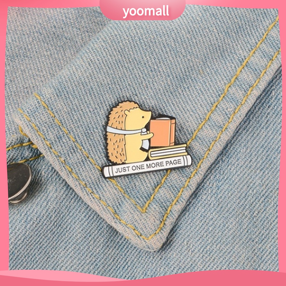 Ghim cài áo hình nhím dễ thương vui nhộn