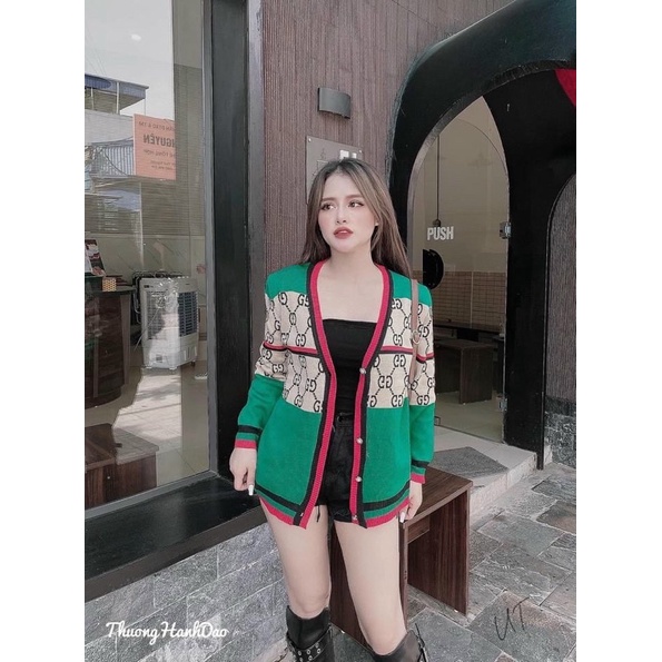 Áo Khoác Len Hoạ Tiết Hàng Quảng Châu ❤️ Ảnh Thật Lekemqc