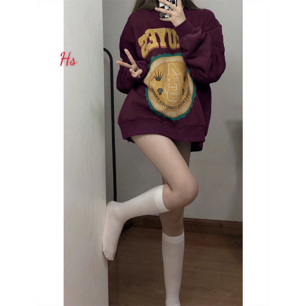 Áo sweater foruy chất liệu nỉ ấm áp YCTSHOP 000808