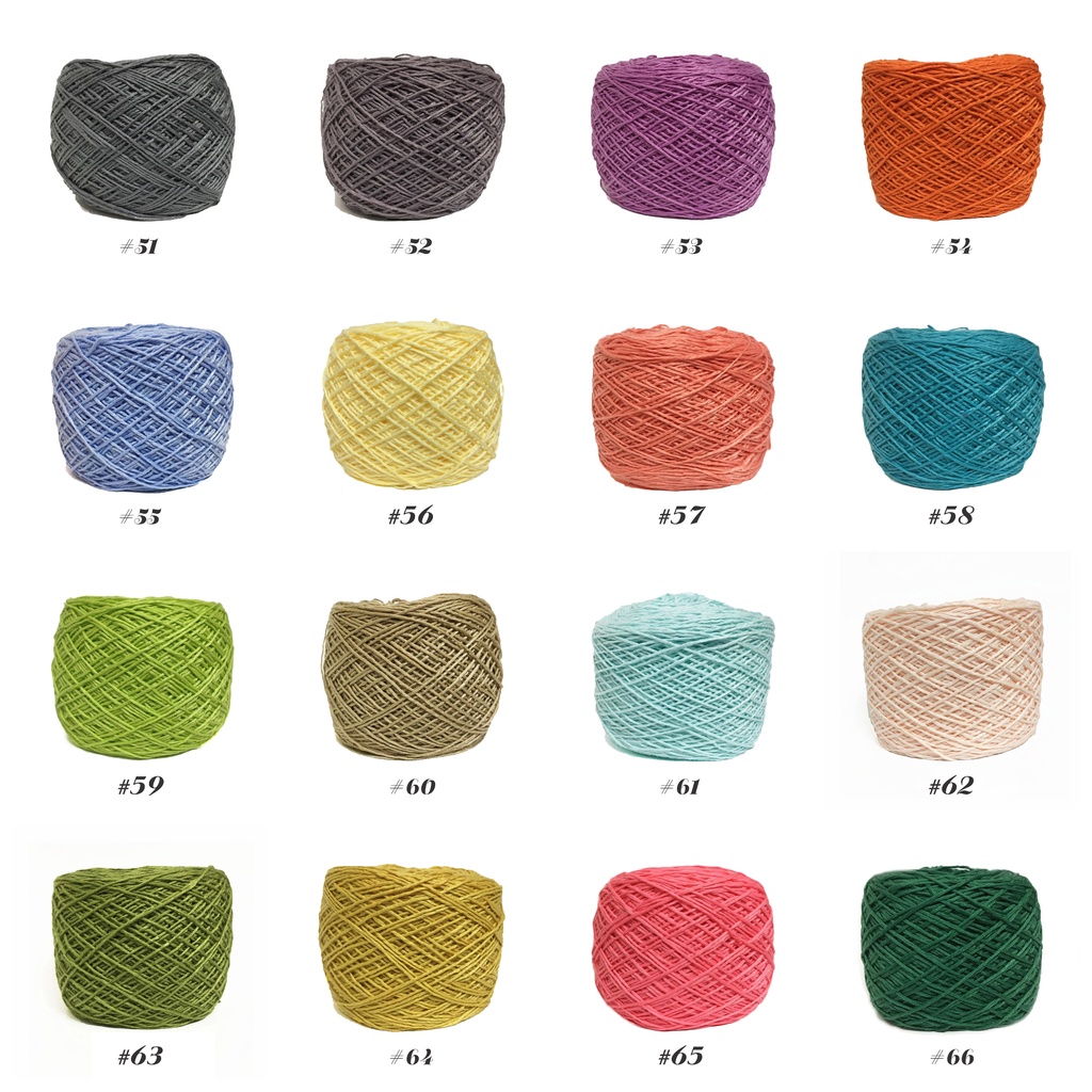 Sợi Cotton Việt Nam Cuộn 100g (Mã từ 51 đến 98)