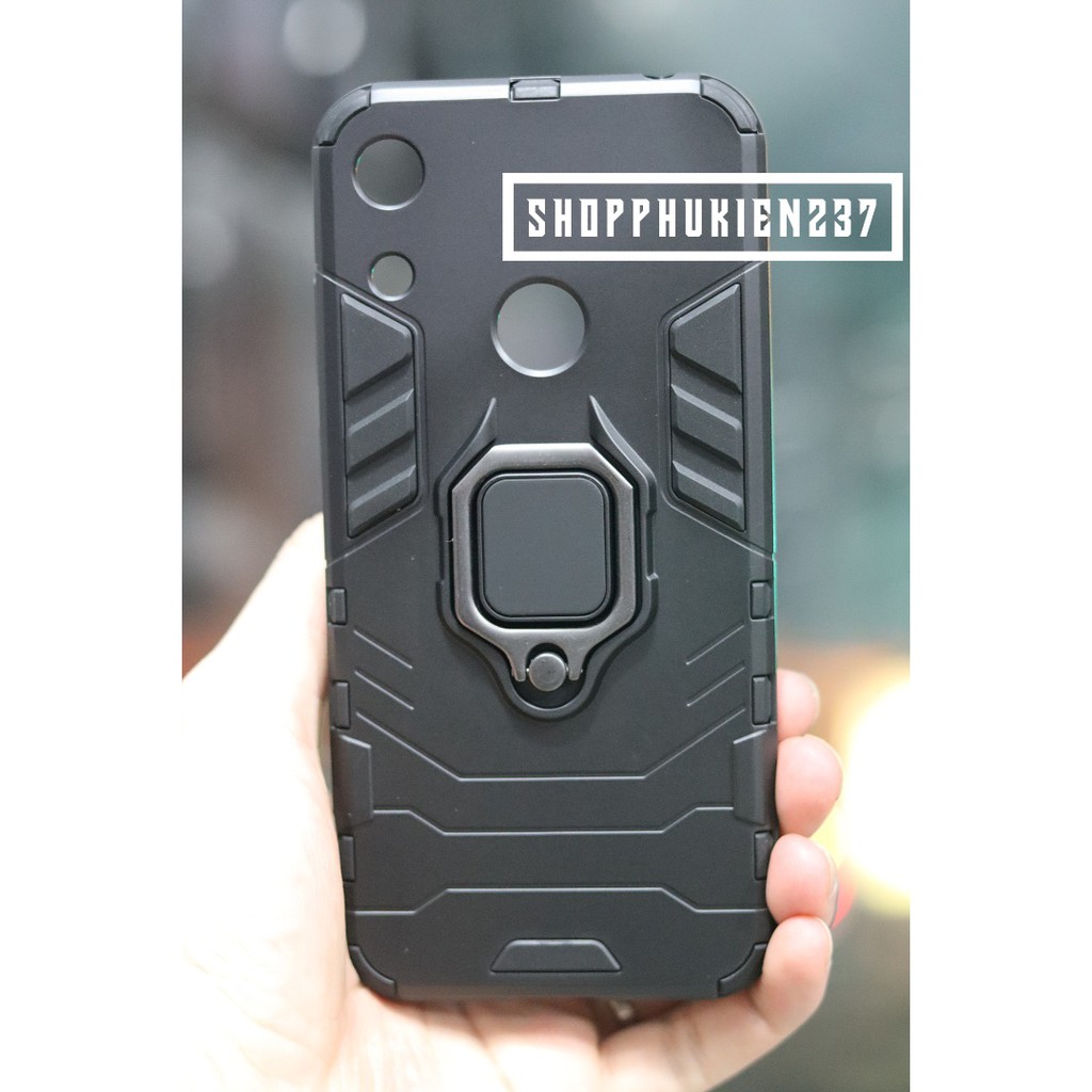 [Freeship toàn quốc từ 50k] Ốp Lưng Chống Sốc Ironman Ver 3 Có Giá Đỡ Dành Cho Honor 8A , Huawei Y6 2019 Ốp Lưng Cao Cấp