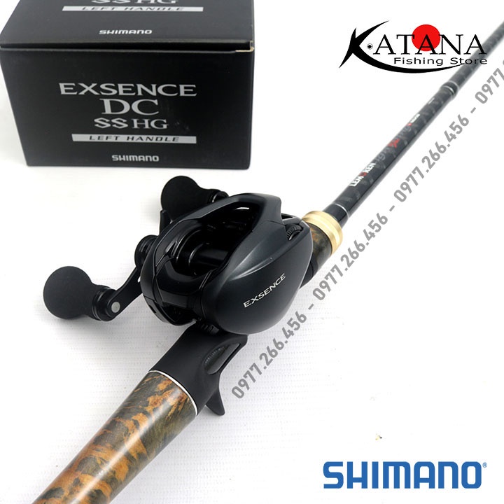 Máy Câu Ngang Shimano Exsence DC SS HG - tiếng DRAG cực chất