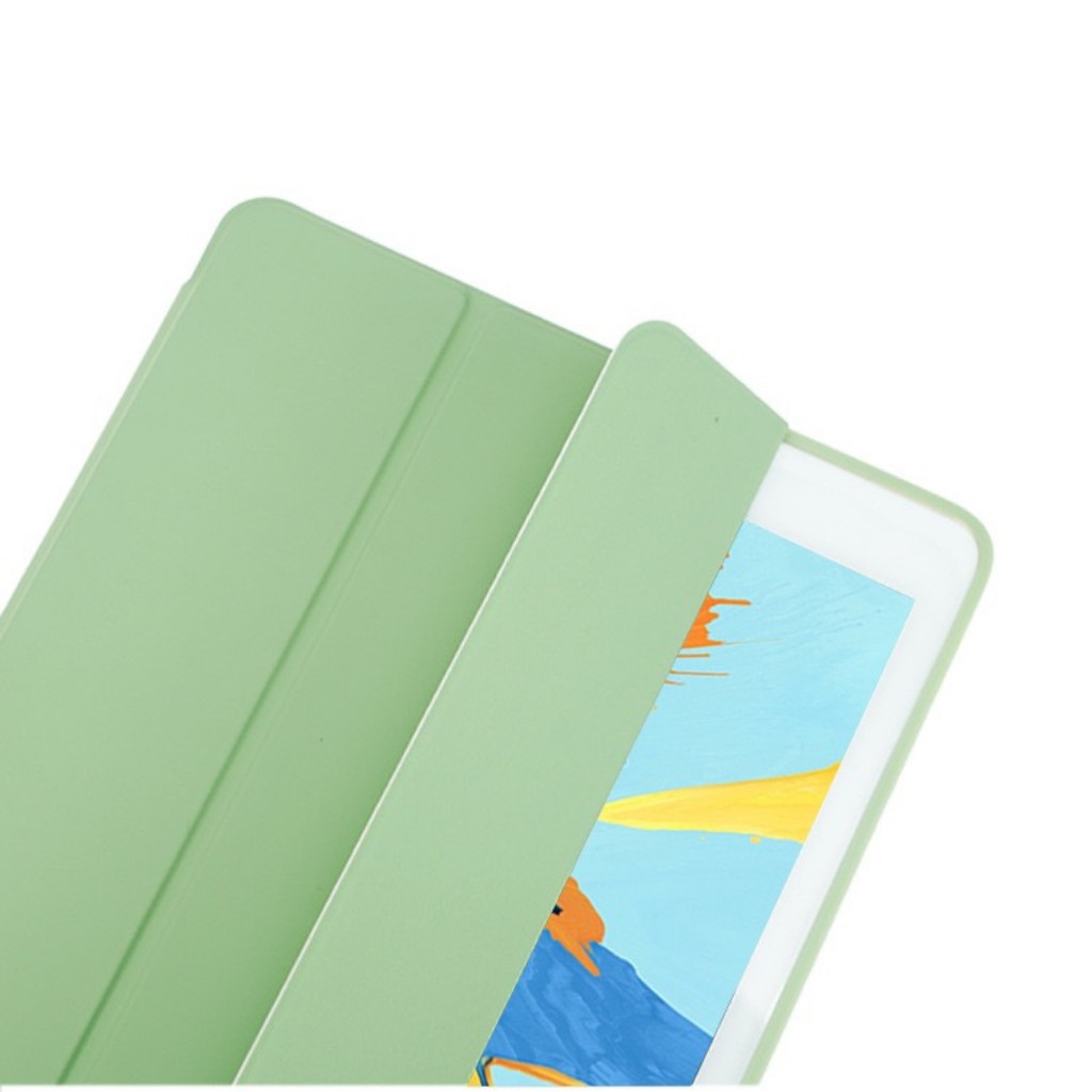 Bao da iPad Silicon + Ngăn đựng bút (Full đời ipad) ipad Pro 10.5/Air 3/10.2 gen 7/8...MART CASE | BigBuy360 - bigbuy360.vn