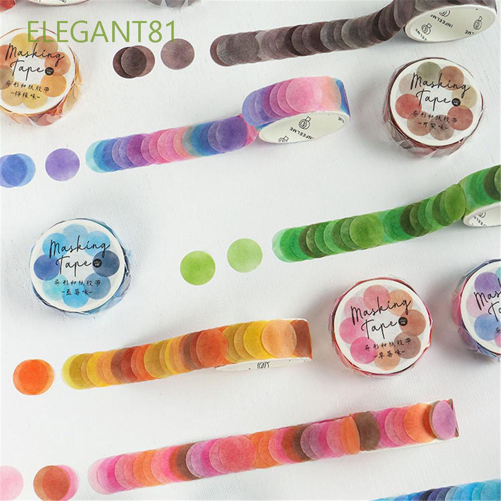 Cuộn băng keo dán giấy bìa cứng nhiều màu sắc tùy chọn sáng tạo DIY