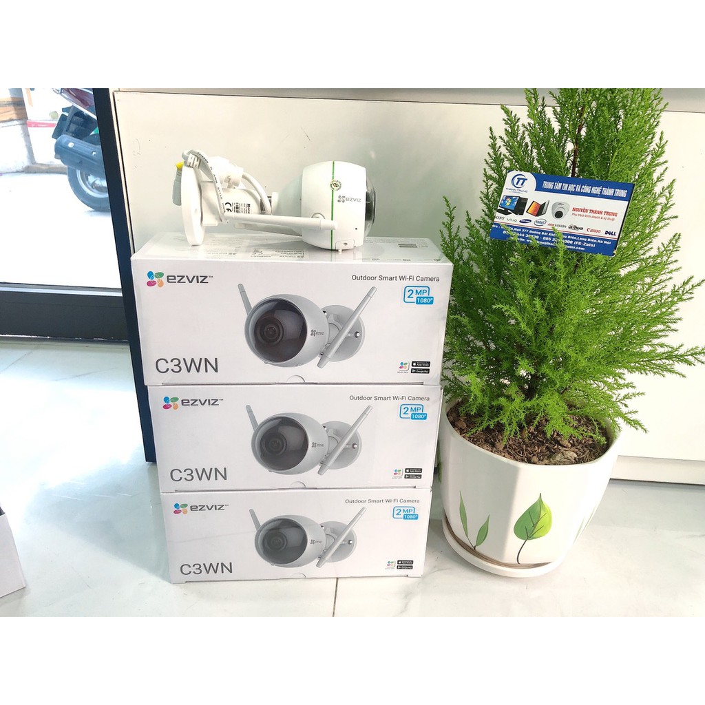 Camera WIFI ngoài trời EZVIZ C3WN 1080P (CS-CV310-A0-1C2WFR) - Bảo hành Chính hãng 24 tháng