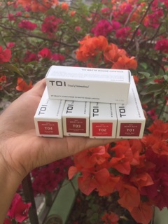 Son thỏi T.O.I Matte Rouge Lipstick
