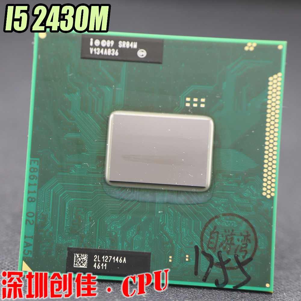 CPU laptop I5 2430M thế hệ 2 socket PPGA988 trùm cuối xung nhịp 2.4G giá tốt