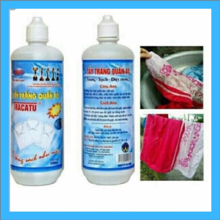 TẨY Ố MỐC QUẦN ÁO 500ml hiệu quả lần đầu tiên