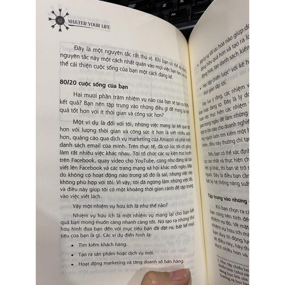 Sách - Master Your Life : Làm chủ động lực ( MCBooks )