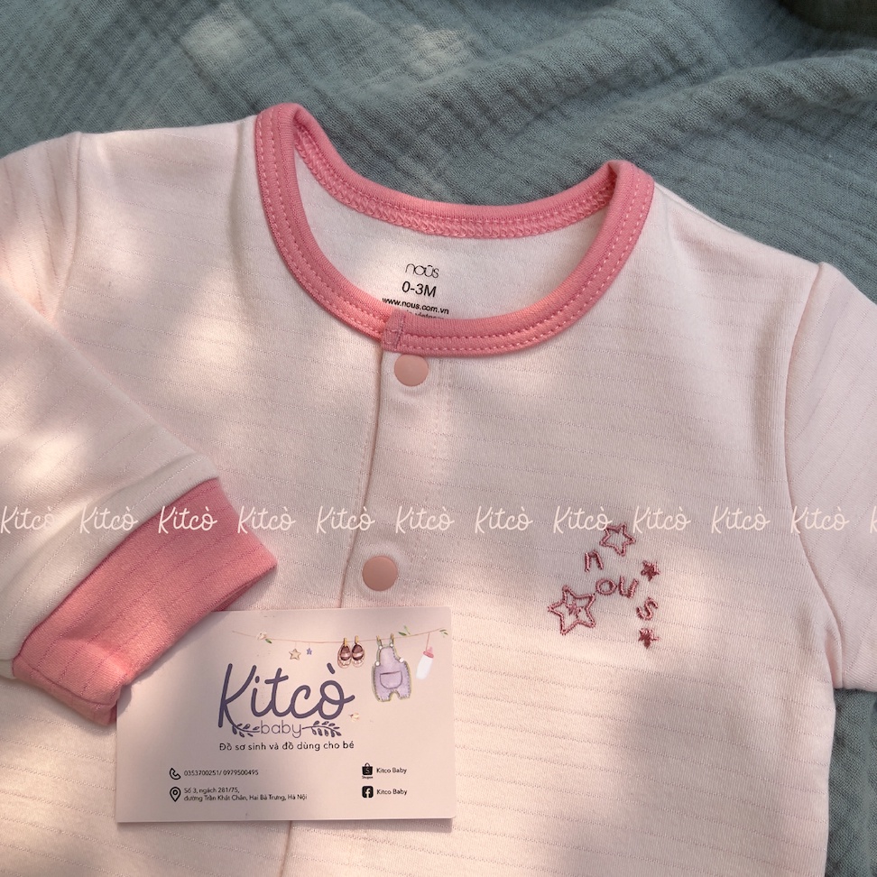 NOUS Bộ bodysuit có tất