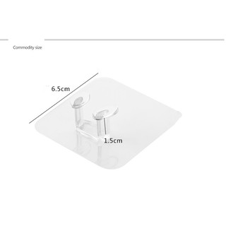 Móc treo phích cắm điện , treo đồ 2 chân