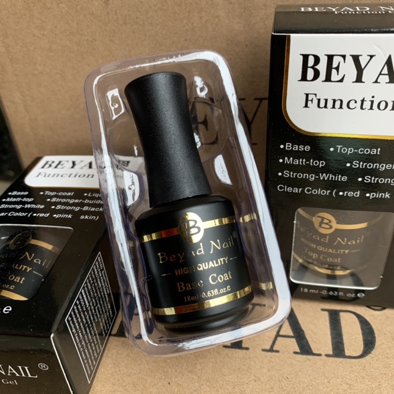 Base top mỹ Beyad chính hãng, giữ lớp sơn lâu độ bóng cực tốt- Cheap Nail