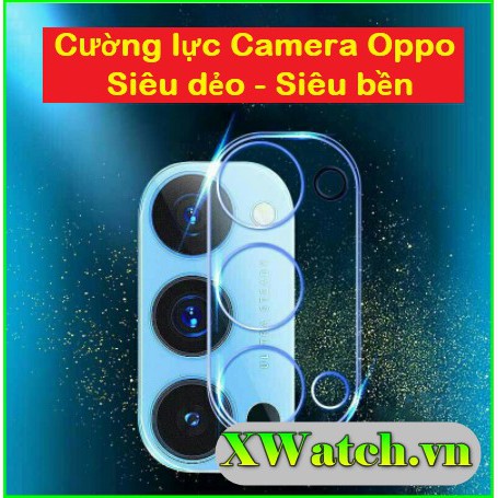 Cường Lực dẻo Camera Oppo A15 F5 F7 F9 A3s Reno 4 A52 - A92 A53 A93 Reno 4 pro Reno 5 A15 Reno 5 pro