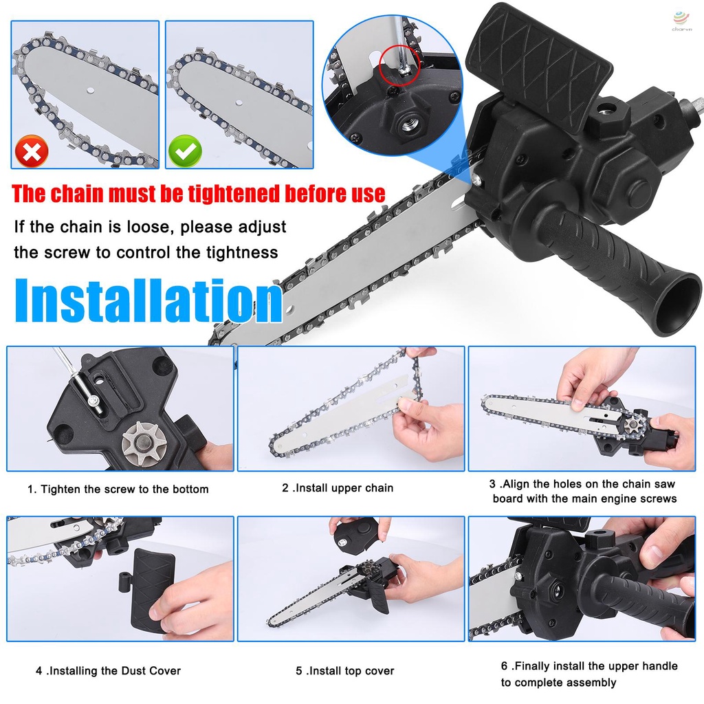 Bộ Phụ Kiện Khoan Điện 6 Inch Chuyên Dụng Cho Máy Cưa Điện