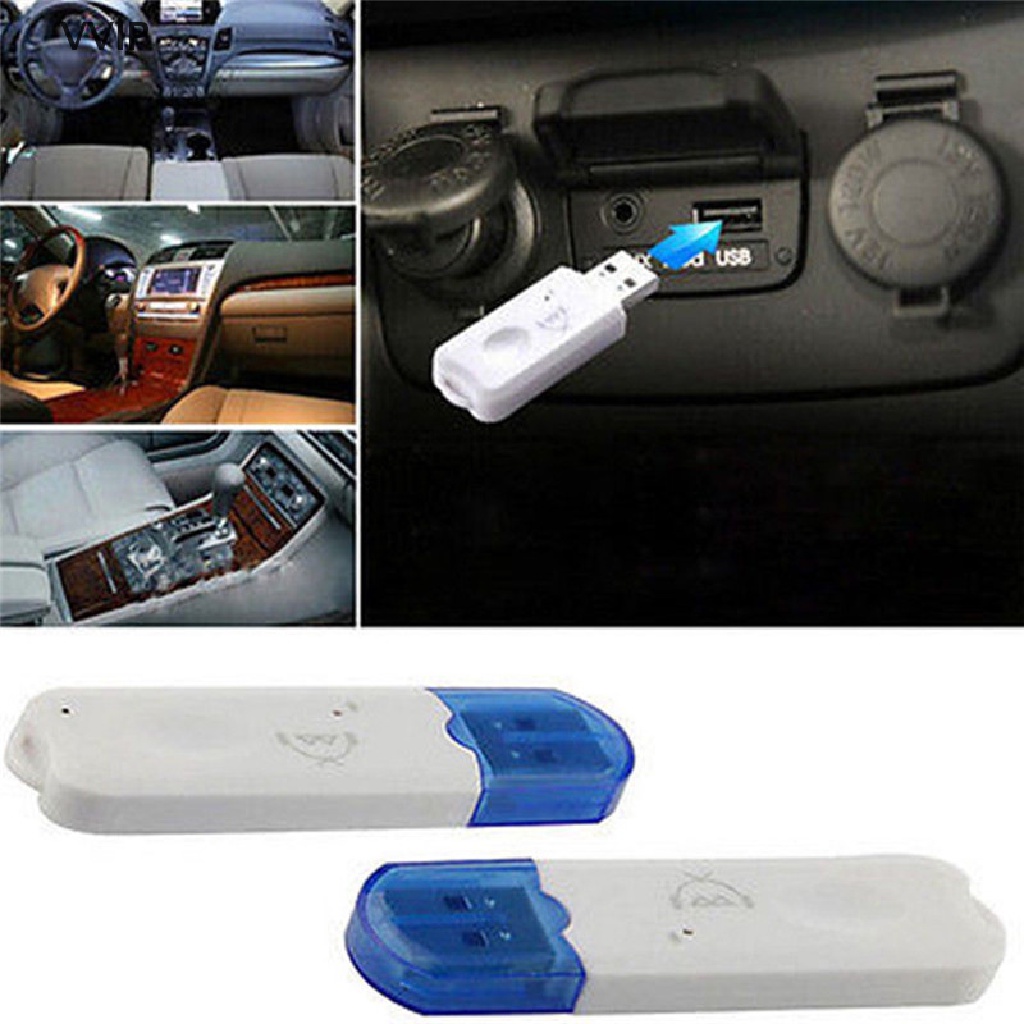 Vvvn USB Bluetooth Stereo Audio Music Wireless Receiver Adapter For Car Home Speaker Jelly