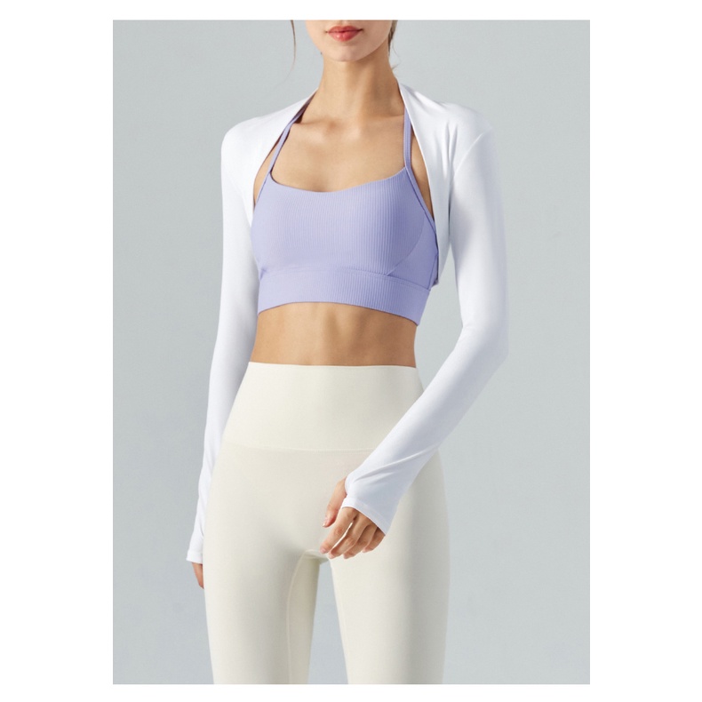 Áo croptop thể thao AIRACTIVE LEISURE XS DSL346 tay dài chống tia UV thời trang dành cho nữ
