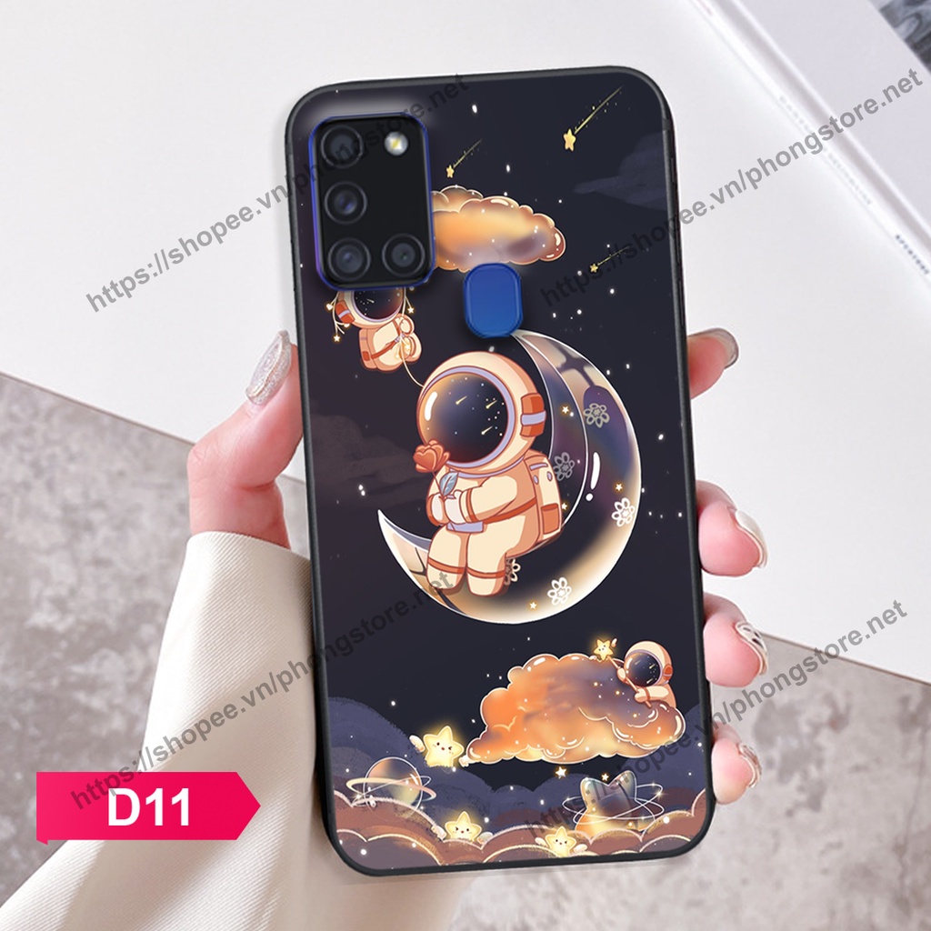 Ốp lưng Samsung A21s vũ trụ phi hành gia cực hot siêu cute-rẻ-bền