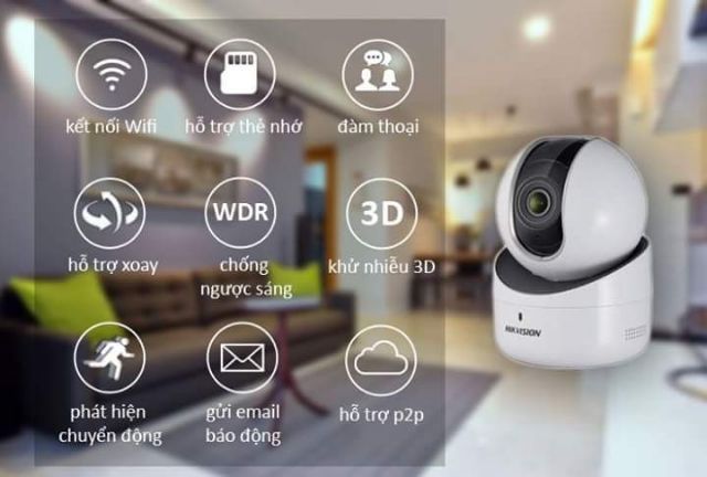 CAMERA IP WIFI HIKVISION DS-2CV2Q01EFD-IW