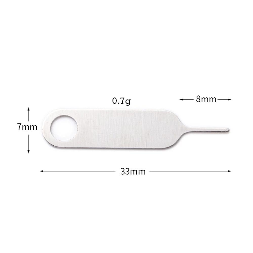 HARRIETT Dụng Cụ Hỗ Trợ Tháo Gỡ Sim Điện Thoại / Chìa Khóa Bằng Thép Không Gỉ Tiện Dụng