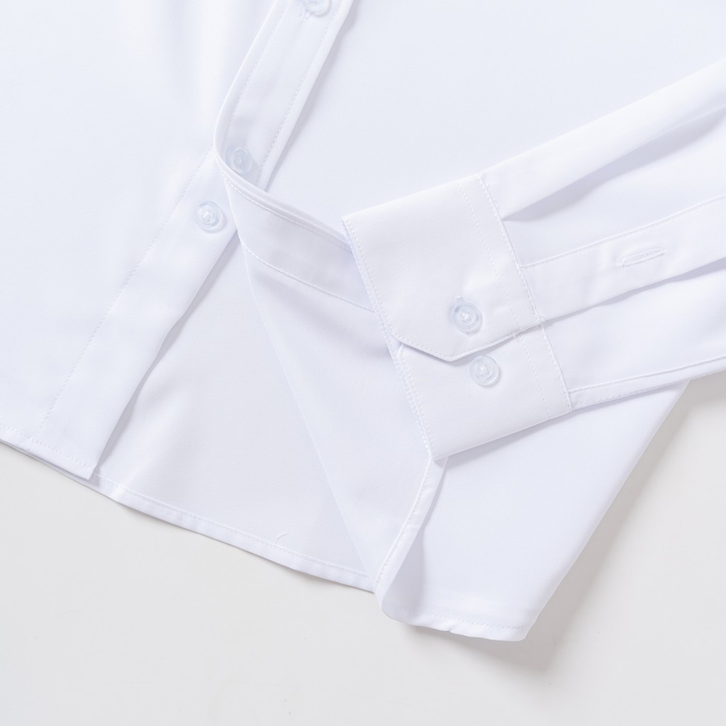 Áo sơ mi tay dài KENTA nam trắng SMD0079