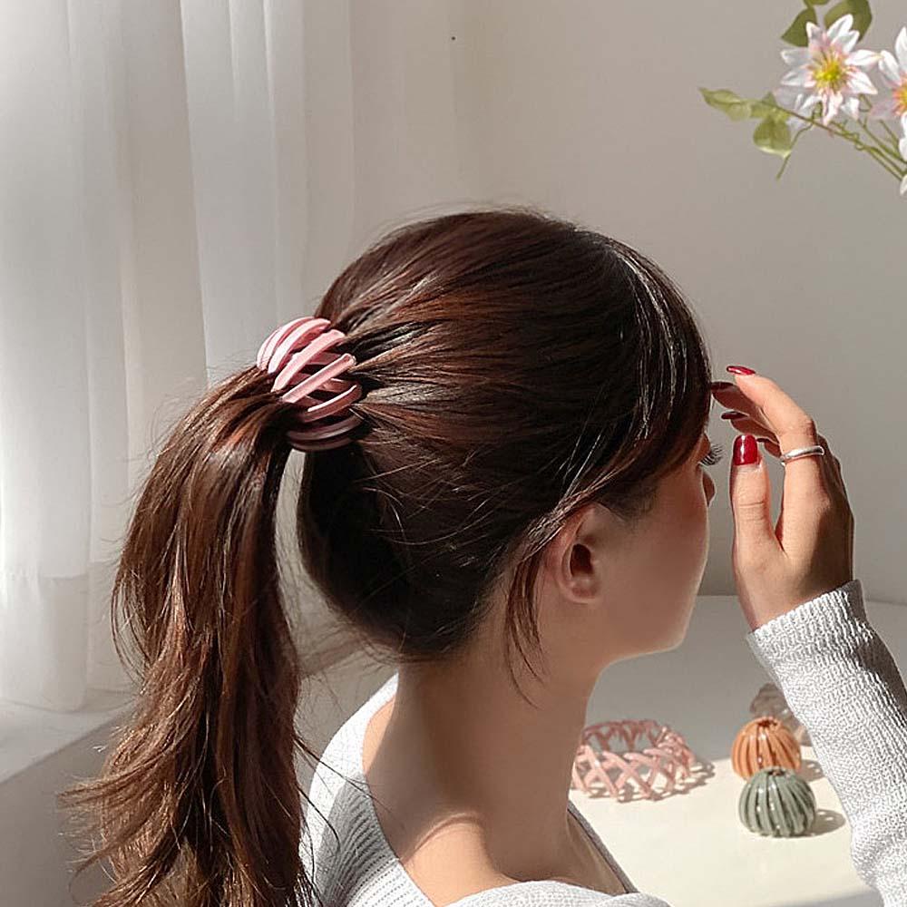 Kẹp Tóc Hình Tổ Chim Lấp Lánh Màu Sắc Ngọt Ngào Phong Cách Cổ Điển