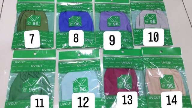 Khẩu trang vải chống nắng UV cut Nhật 96% chất liệu thoáng mát thiết kế ôm sát từ mũi xuống hết cằm | BigBuy360 - bigbuy360.vn