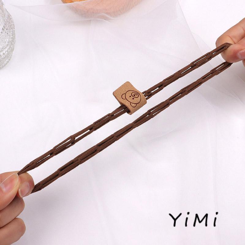 Dây Buộc Tóc Cao Su Dày Co Giãn Tốt Thiết Kế Đơn Giản Thời Trang Xinh Xắn