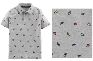 Áo thun có cổ polo cho bé trai Carter’s